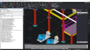 Octave Forte 3DWorx（CADWorx Plant Professional）软件界面