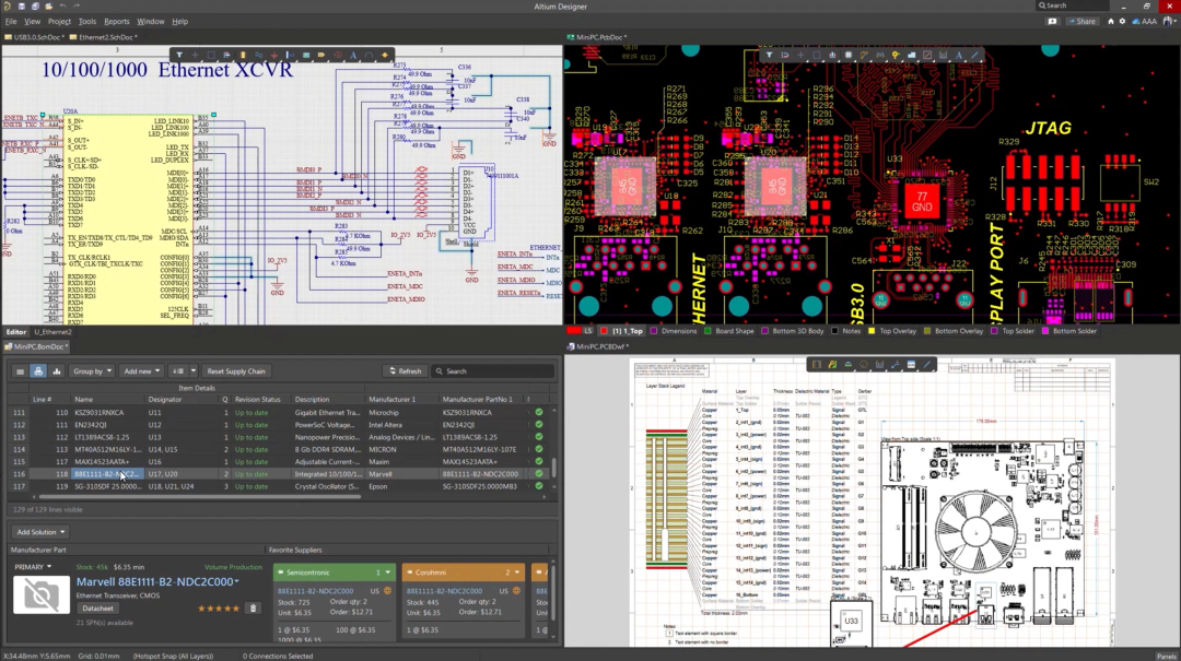 三大主流PCB设计软件对比：Altium Designer、PADS、Allegro如何选？