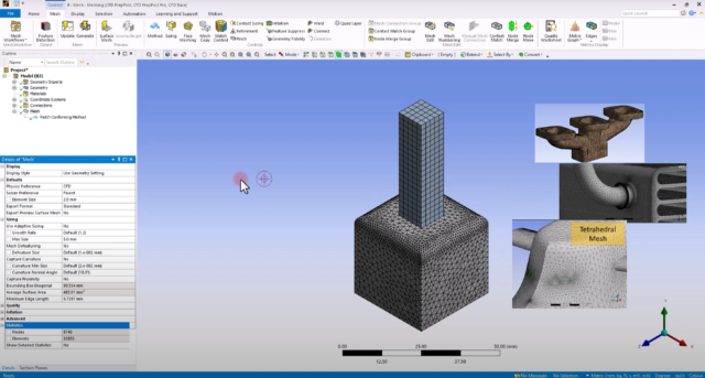 Ansys Meshing 功能模块
