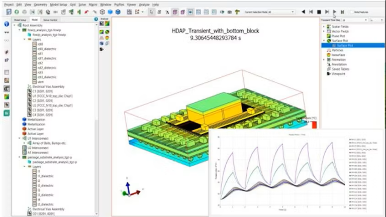 Simcenter Flotherm软件界面