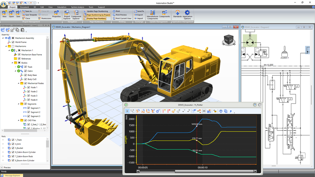 Automation Studio软件界面