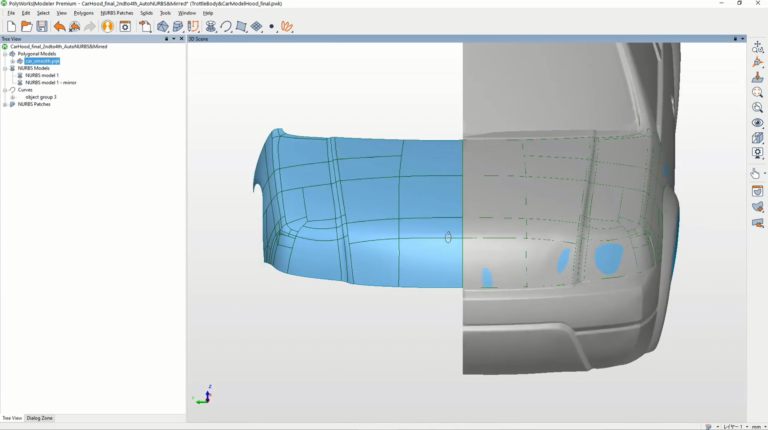 PolyWorks Modeler软件界面