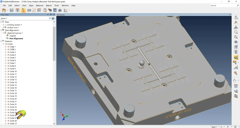 PolyWorks Reviewer软件界面