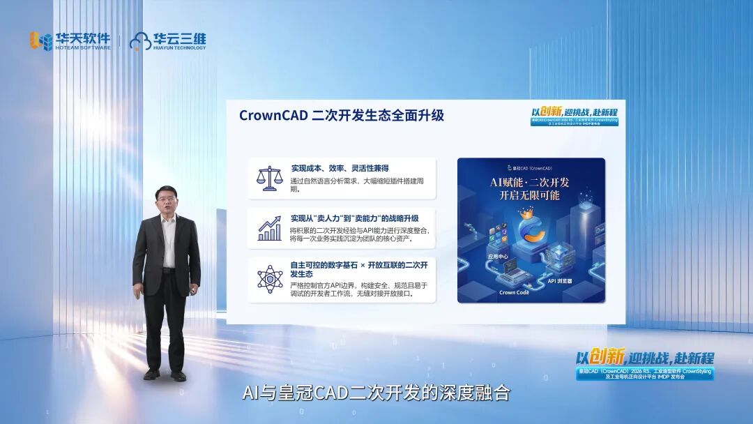 以创新,迎挑战,赴新程——皇冠CAD(CrownCAD)2026 R3、工业造型软件CrownStyling及工业母机正向设计平台IMDP发布会圆满召开