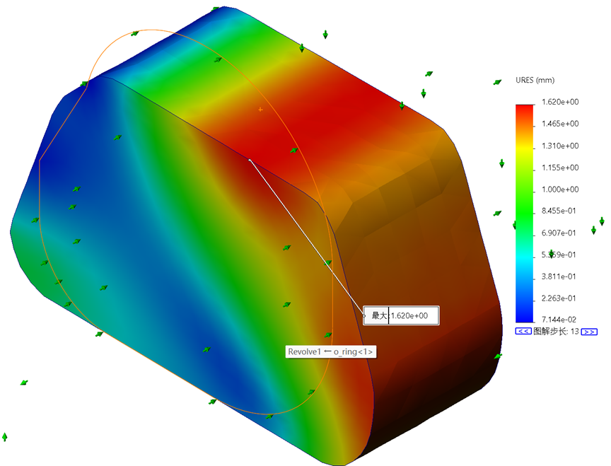 精准掌控！SOLIDWORKS Simulation助力密封圈挤压变形分析与密封力精确计算！