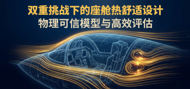 双重挑战下的座舱热舒适设计：物理可信模型与高效评估