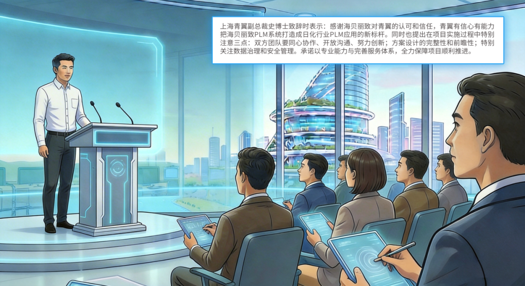 以数字翼助出海梦:美妆行业引领者海贝丽致青翼PLM系统交付启动