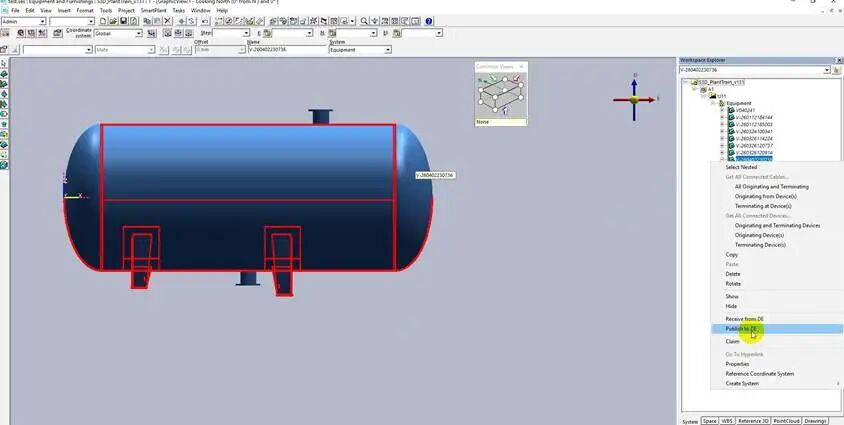 【产品动态】Di-Equipment(智设-智能静设备设计系统)与Forte 3D(原Intergraph Smart 3D)的双向集成