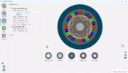 Altair FluxMotor 软件界面