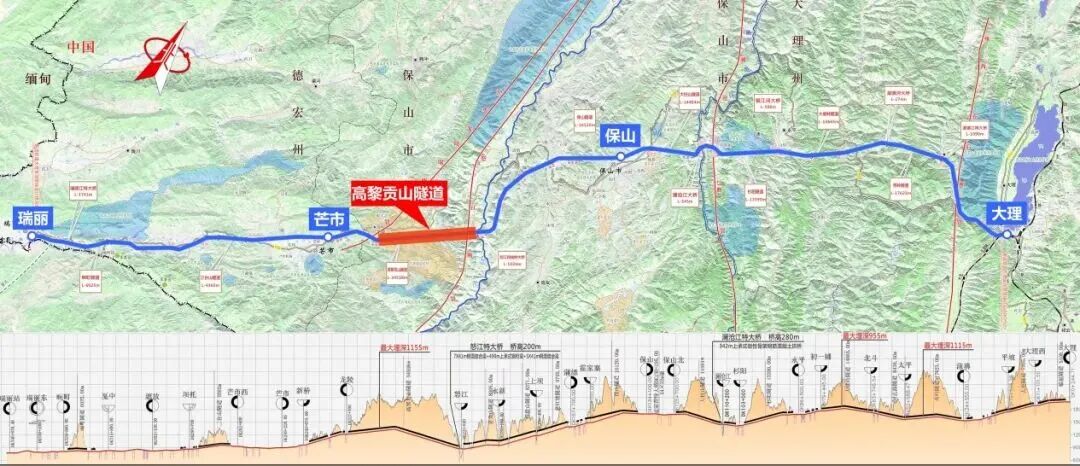 “世界上最难建的铁路”——大理至瑞丽铁路，BIM综合应用实践