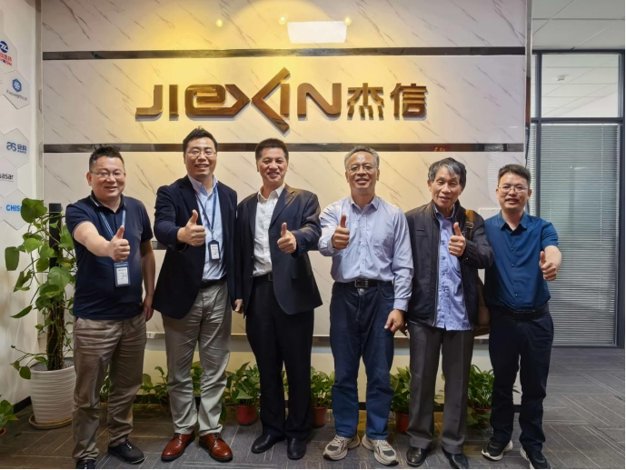 苏州市电器工业协会领导一行莅临杰信软件考察调研