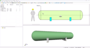 AutoPIPE Vessel软件界面