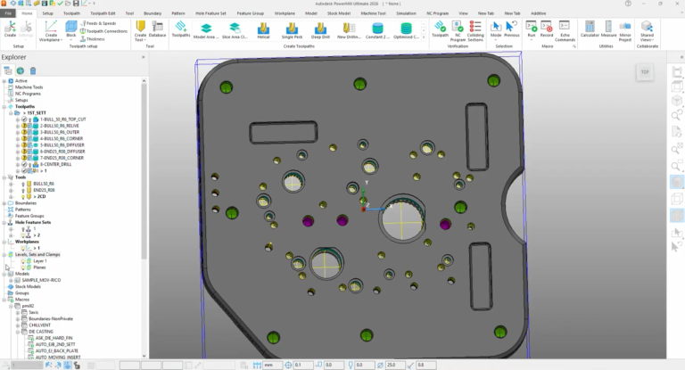 Autodesk Fusion with PowerMill软件界面