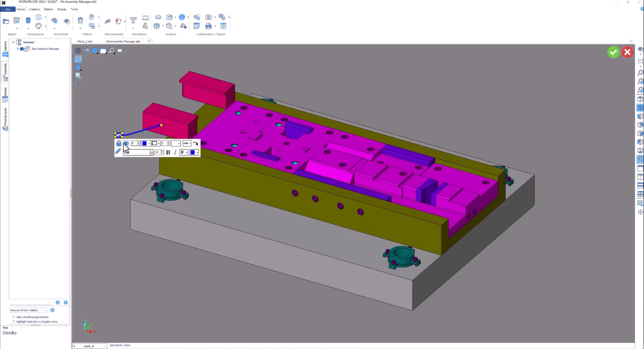 WorkXplore三维可视化协作浏览器：制造业3D数据查看与协作的轻量化工具