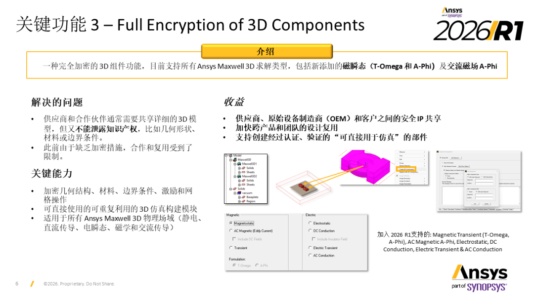 2026 R1 Ansys Maxwell高科技行业更新内容