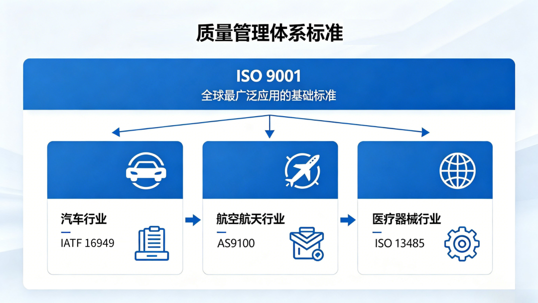 质量管理1个基础标准、3大行业标准,6大核心工具、7大管理原则、8类常见QMS模块,10大软件平台