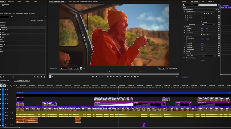 Adobe Premiere Pro软件界面