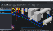 Octave Forte 3DWorx（CADWorx Plant Professional）软件界面