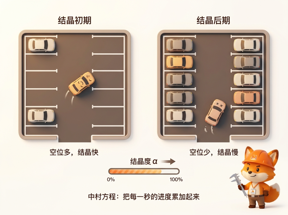 技术分享|Moldflow结晶分析原理,一次彻底说透