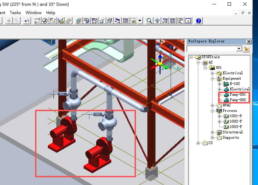 【每周微课】Octave Forte 3D(原Intergraph Smart 3D)中配置设备及管口颜色示例