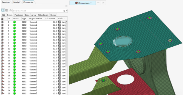 HyperMesh Connector：装配连接建模的高效工具