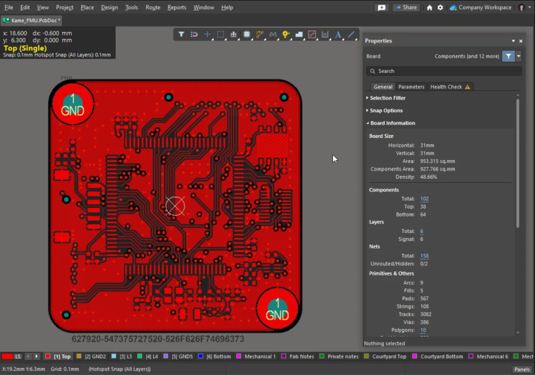 Altium Designer软件界面