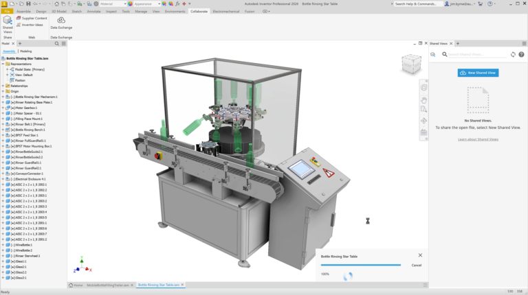 Autodesk Inventor软件界面