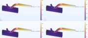 COMSOL 电热耦合仿真：接触压力与界面表面电阻对导电连接温升的影响