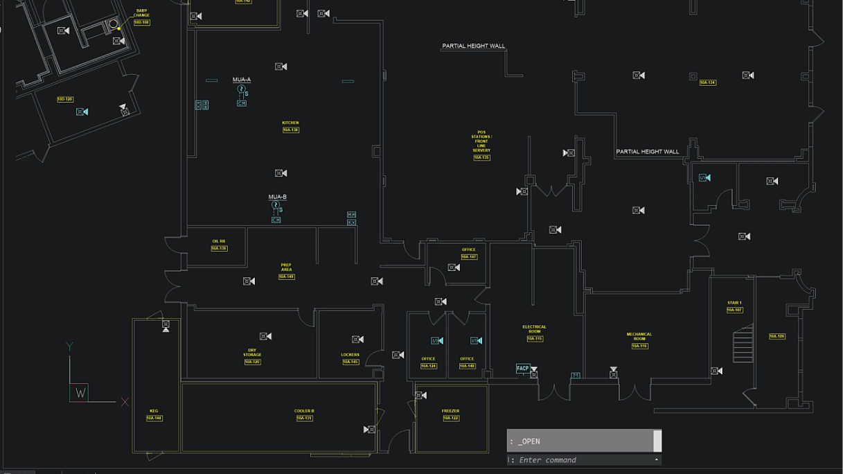 BricsCAD V26 中由 Health Advisor 在后台运行的绘图健康建议功能界面截图