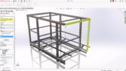 SolidWorks 3D CAD软件界面