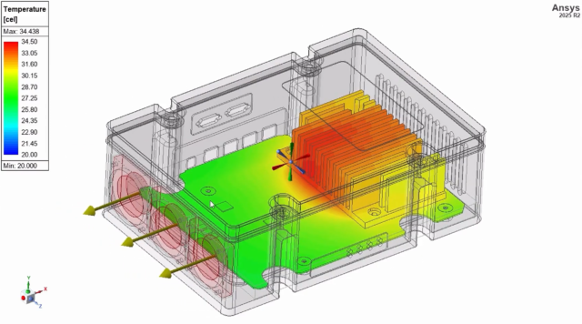 Ansys Icepak 2026 R1 发布：求解与后处理大幅提速，STM 工作流效率倍增