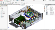 SolidWorks Electrical软件界面