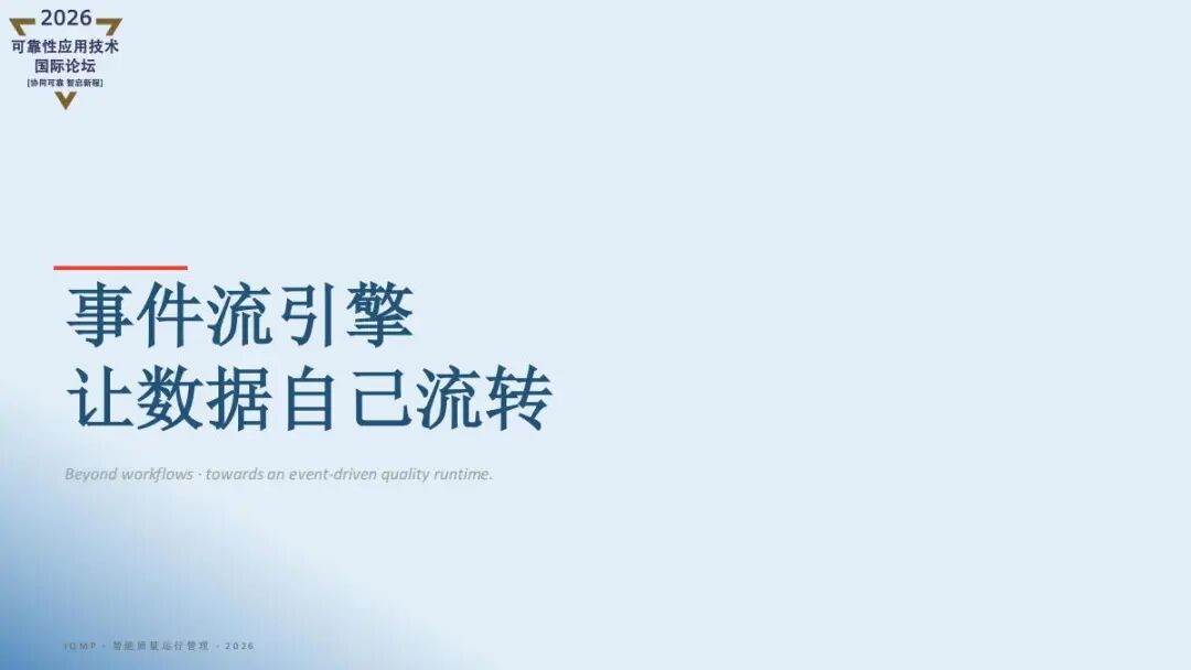 精彩讲稿回顾 |AI重新定义质量管理- iQMP
