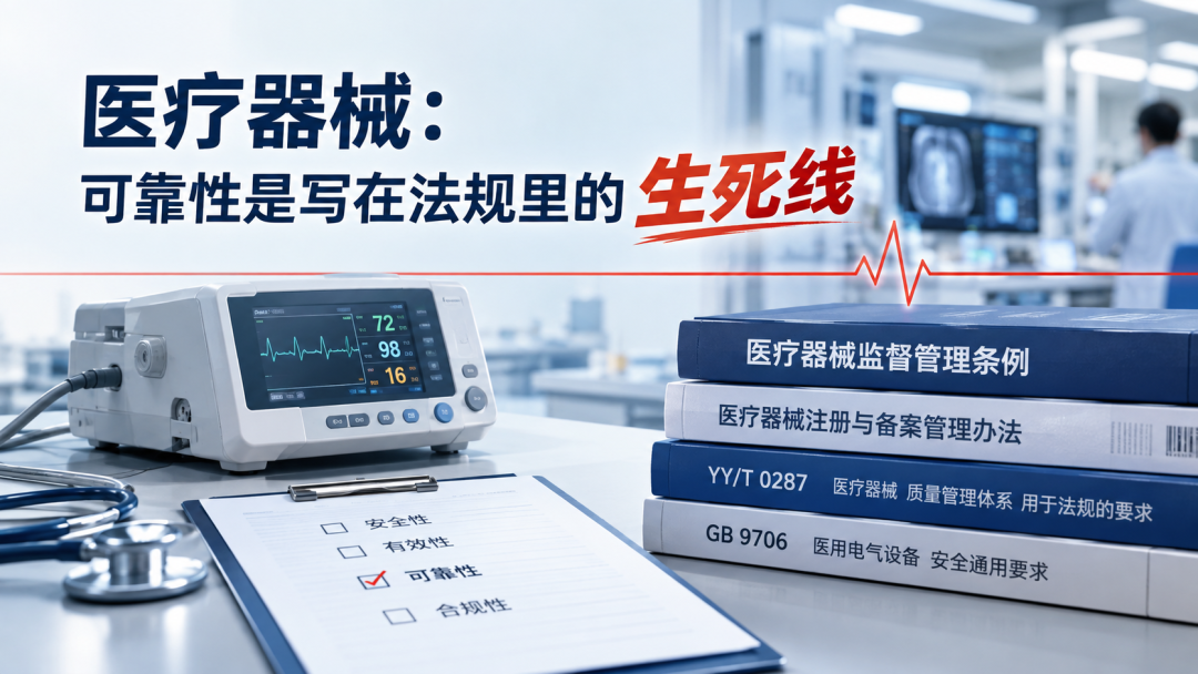 行业建言 | 医疗器械:可靠性是写在法规里的生死线