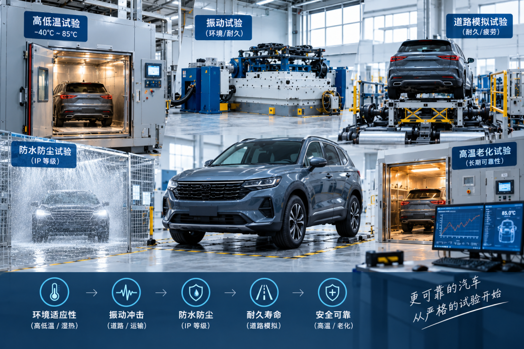 行业建言 | 汽车:一台车的可靠性,是十万次试验喂出来的