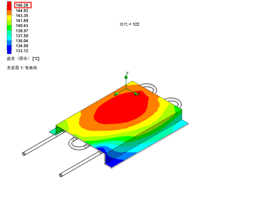 SOLIDWORKS Flow Simulation 参数化研究|冷板目标温度反向求解冷却液流速