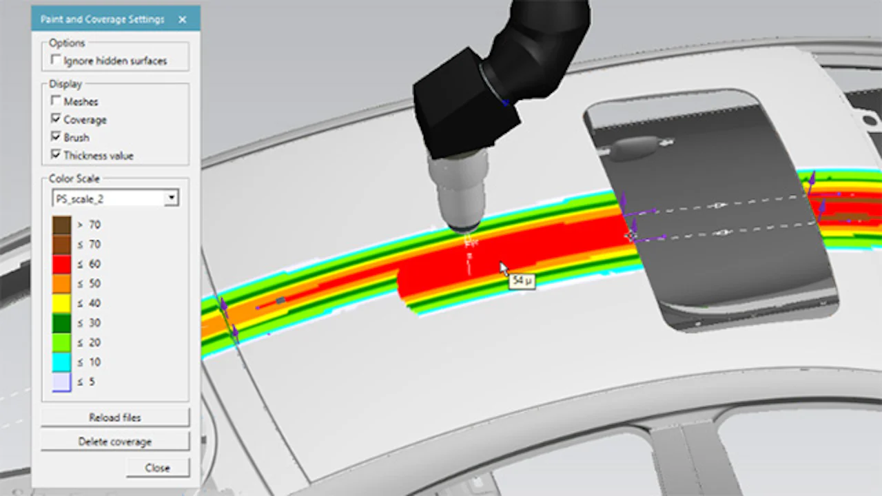 Tecnomatix Process Simulate软件界面