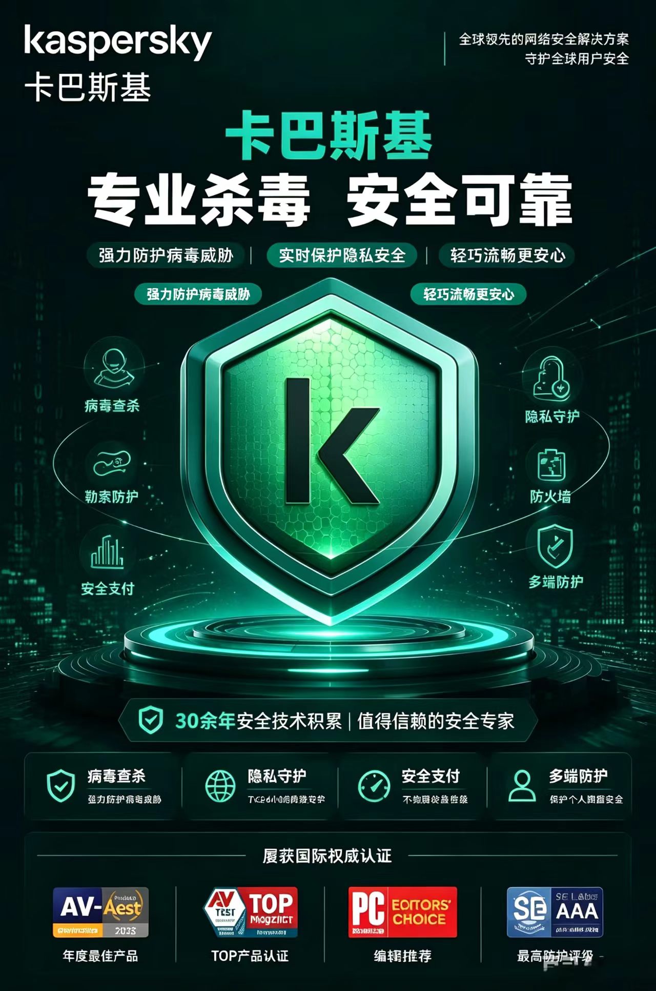 卡巴斯基|筑牢终端防线,守护数字安全