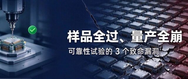 样品全过、量产全崩：可靠性试验的 3 个致命漏洞
