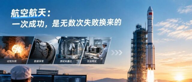 行业建言 | 航空航天：一次成功，是无数次失败换来的